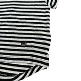 Paolo Pecora T-Shirt Fantasia A Righe Nero per Bambino PP2214 NERO PAOLO PECORA 