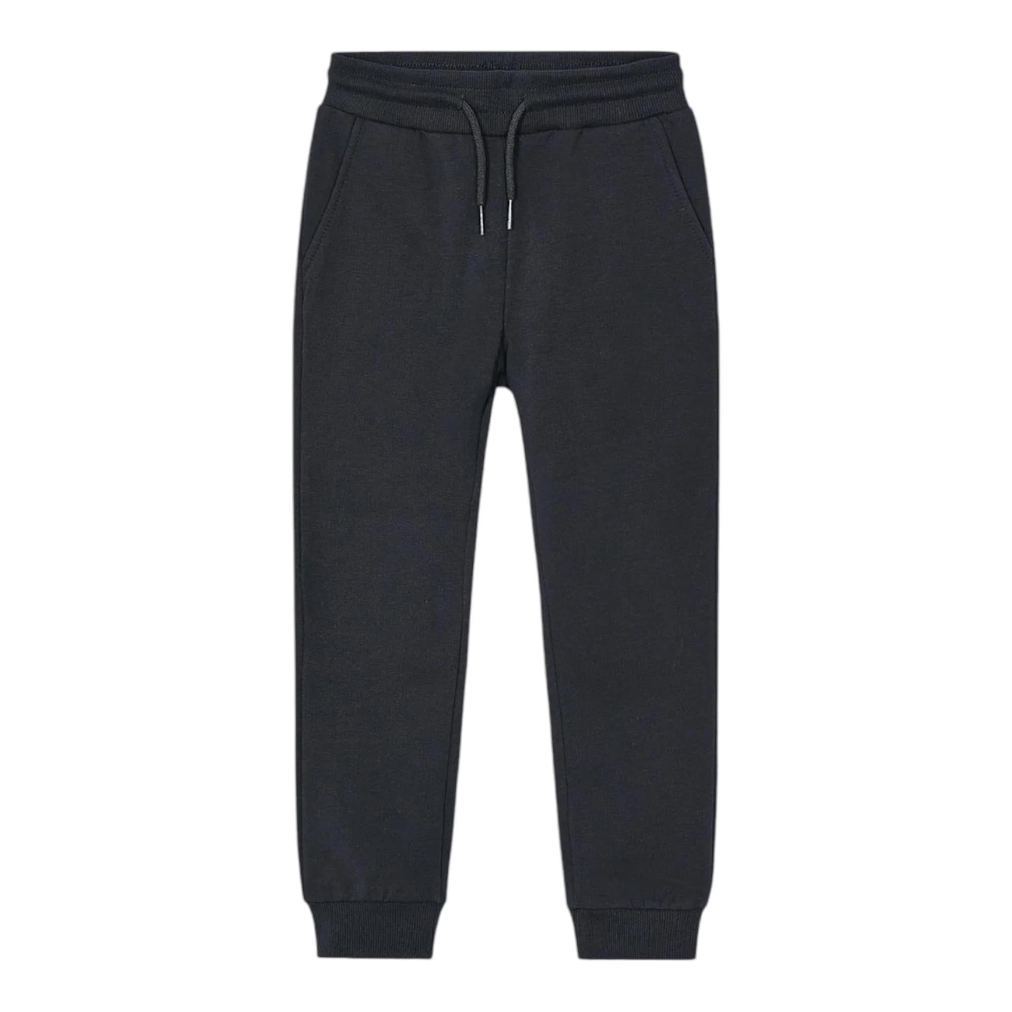 MAYORAL pantalone tuta tinta unita con elastico in vita Nero per Bambino 725 NERO MAYORAL 