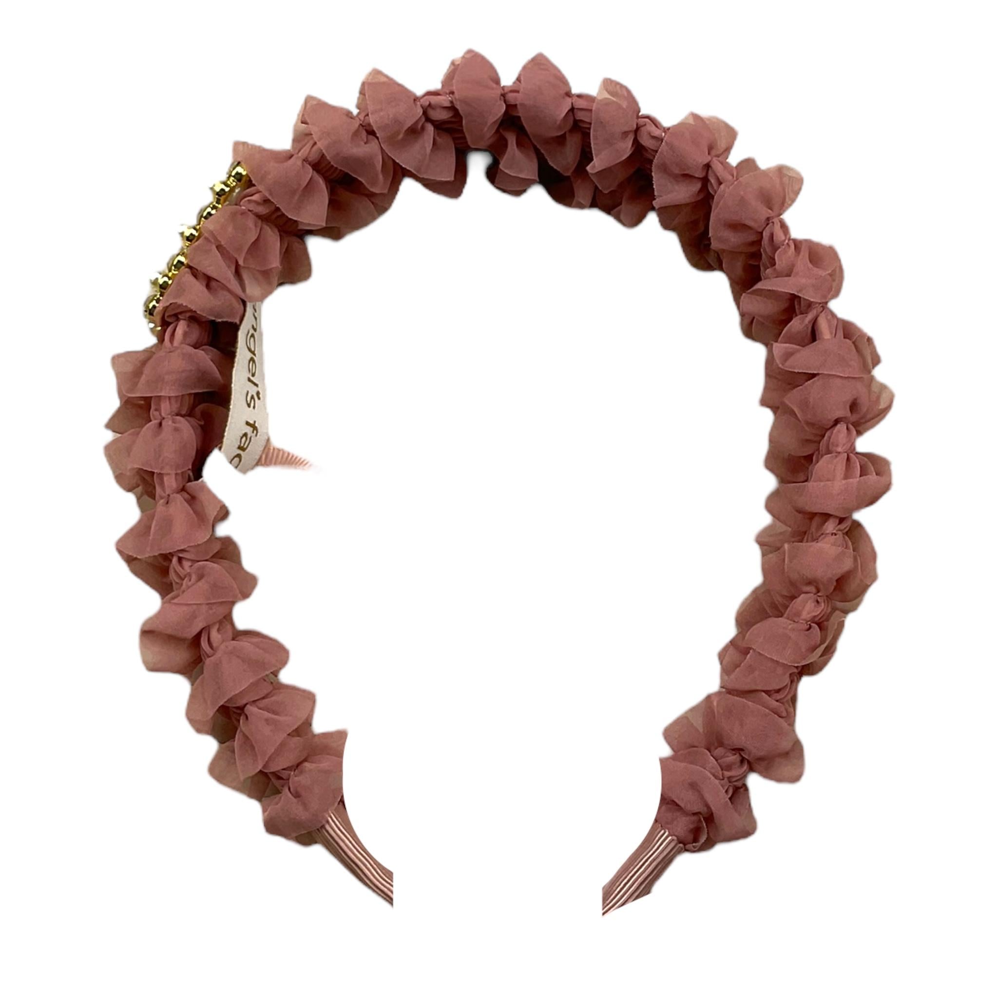 ANGEL'S FACE cerchietto tinta unita con applicazioni Rosa per Bambina RAE ROSA ANGEL'S FACE 