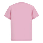 Guess T-Shirt Tinta Unita con Stampa per Neonata H4BT01I3Z14 ROSA GUESS 
