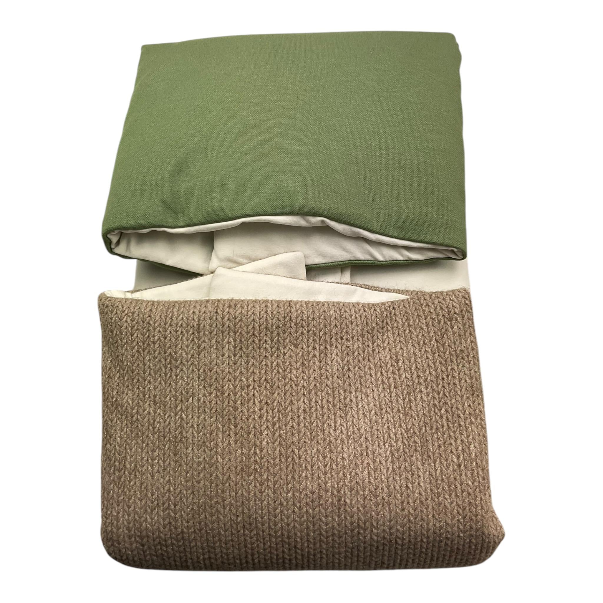 NINNAOH coperta tricolore Bianco per Neonato I24COP216L BIANCO NINNAOH 