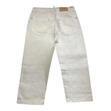 I'M Brian Jeans Solid Color With Adjustable Waist Cream For Boys