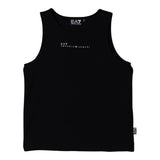 Emporio Armani Canotta Tinta Unita con Logo per Bambina 7G000035 NERO EMPORIO ARMANI 