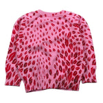 Just Cavalli Cardigan Tinta Unita Stampe Bacio per Neonata JGP26039CD ROSA JUST CAVALLI 