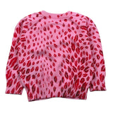 Just Cavalli Cardigan Tinta Unita Stampe Bacio per Neonata JGP26039CD ROSA JUST CAVALLI 