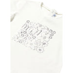 Mayoral T-Shirt Girocollo Tinta Unita con Stampa per Bambina 105 BIANCO MAYORAL 