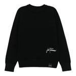 JOHN RICHMOND maglia girocollo tinta unita con stampa logo Nero per Bambino RBA24066MAX NERO JOHN RICHMOND 