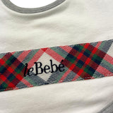 LE BEBE' bavetta tinta unita con fantasia Bianco per Neonato LBB3773 BIANCO LE BEBE' 