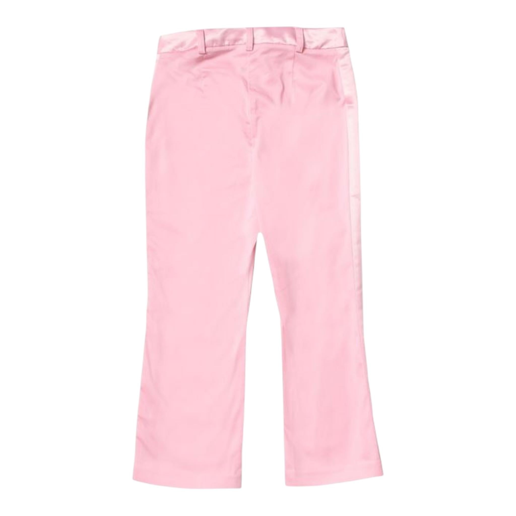 Twinset Pantalone Tinta Unita con Logo per Bambina 231GJ2012 ROSA TWINSET 