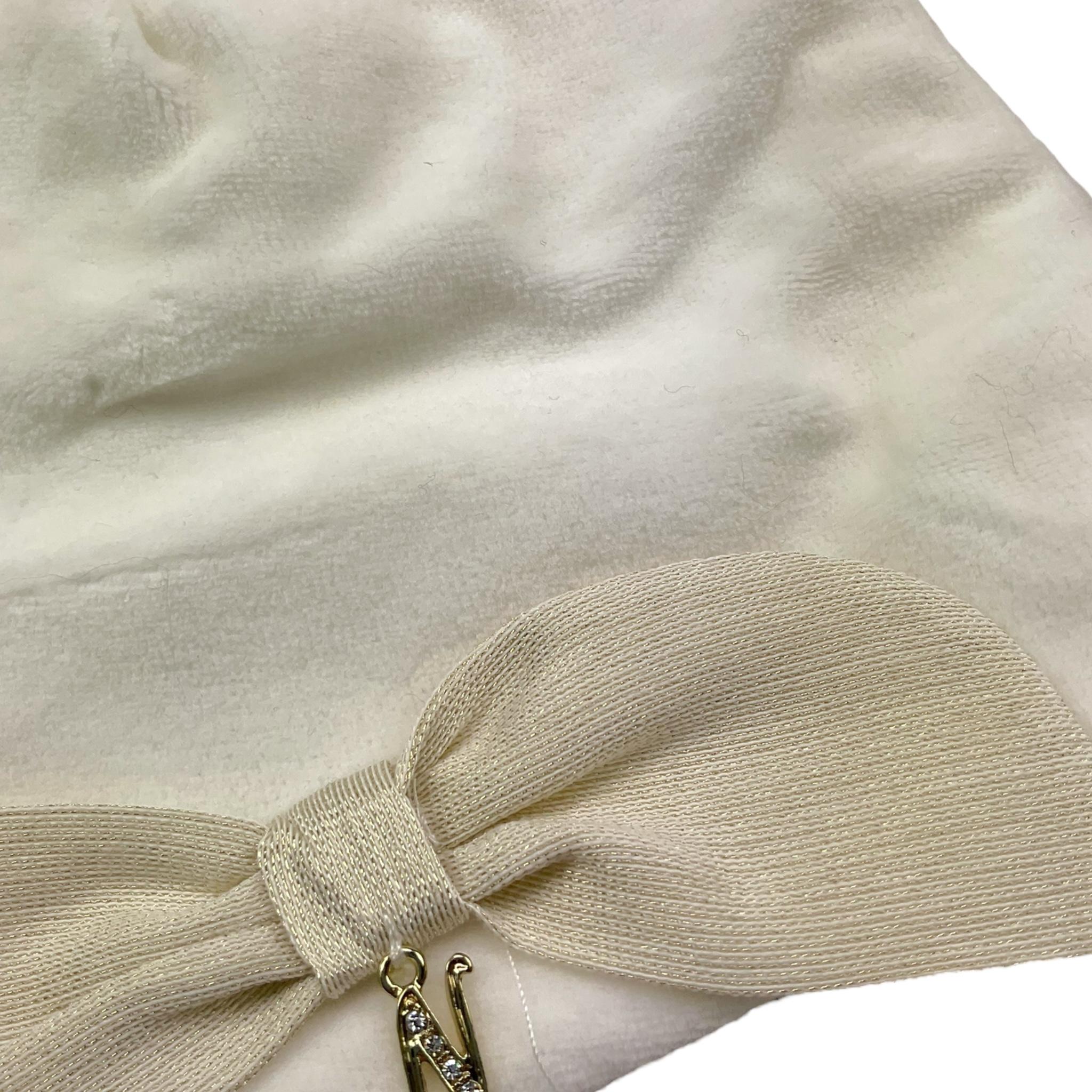 NINNAOH cappello tinta unita con fiocco Bianco per Neonata I2377 BIANCO NINNAOH 