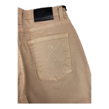 Cesare Paciotti Plain Trousers With Adjustable Giovita Beige For Kids