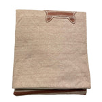 LALALU' coperta fantasia a righe Beige per Bambina COL4N BEIGE LALALU' 