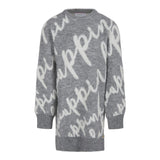 PINKO abito in maglia logato girocollo Grigio per Bambina F4PIJGDR047 GRIGIO PINKO 