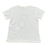 Please T-Shirt Girocollo Tinta Unita con Stampa per Neonato MBA2030B71 BIANCO PLEASE 