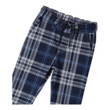 MINI BANDA pantalone con elastico in vita fantasia scozzese Blu per Bambino 0A162X BLU MINI BANDA 