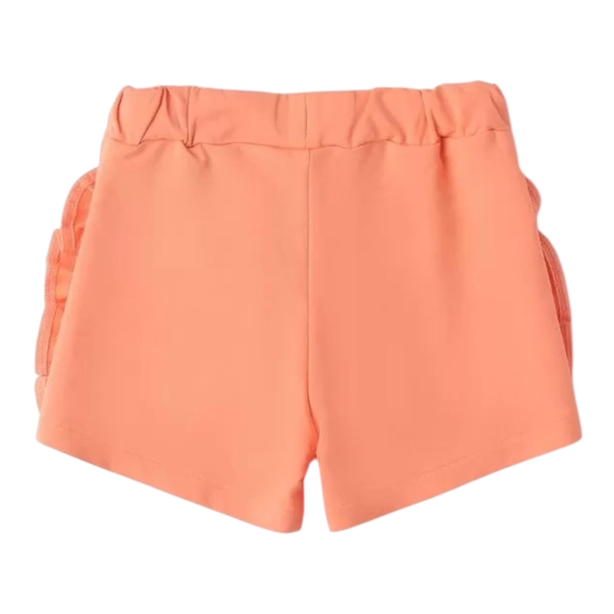 Sarabanda Short Tinta Unita con Elastico In Vita per Bambina 0B330X PESCA SARABANDA 