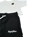 Refrigiwear Completo 2 Pezzi Bicolore T-Shirt-Shorts per Bambina RG1470W25XX BIANCO/NERO REFRIGIWEAR 