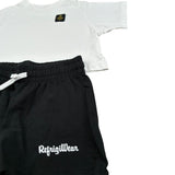 Refrigiwear Completo 2 Pezzi Bicolore T-Shirt-Shorts per Bambina RG1470W25XX BIANCO/NERO REFRIGIWEAR 