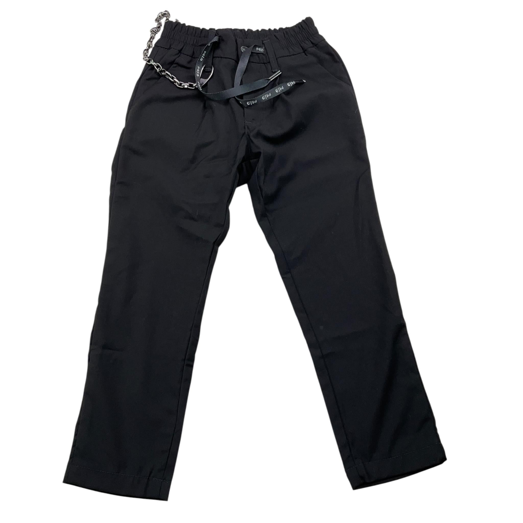CFBS pantalone tinta unita con elastico in vita Nero per Bambino 21010 NERO CFBS 