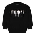 JOHN RICHMOND maglia tinta unita girocollo con stampa Nero per Neonato RIA24071MAX NERO JOHN RICHMOND 