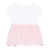 Il Gufo Completo 2 Pezzi T-Shirt-Short per Neonata P25DP386C1080 BIANCO/ROSA IL GUFO 