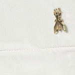 Patrizia Pepe Short Tinta Unita con Elastico In Vita per Bambina 7P0383 BIANCO PATRIZIA PEPE 