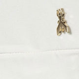 Patrizia Pepe Short Tinta Unita con Elastico In Vita per Bambina 7P0383 BIANCO PATRIZIA PEPE 