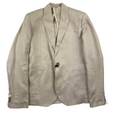 Shako' Single Breasted Beige Solid Color Jacket For Boys