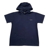 Paolo Pecora T-Shirt Tinta Unita con Cappuccio per Bambino PP4063 BLU PAOLO PECORA 