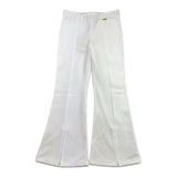 Liu Jo Plain Trousers Model Flare With Elastic Waist White For Girls