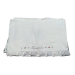 Barcellino Coperta Tinta Unita Stampa Fantasia per Neonata 106314 BIANCO BARCELLINO 