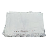 Barcellino Coperta Tinta Unita Stampa Fantasia per Neonata 106314 BIANCO BARCELLINO 