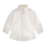 Guess Camicia Tinta Unita con Logo per Bambino N3YH04WE5W0J BIANCO GUESS 