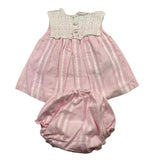 Paz Rodriguez 2 Piece Set Shirt-Panty Pink For Baby Girl