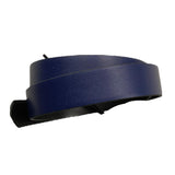 Daniele Alessandrini Solid Color Belt with Blue Logo for Kids