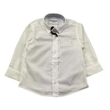 Iceberg Camicia Manica Lunga Tinta Unita con Logo per Bambino CMICE5103BJ PANNA ICEBERG 