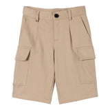 Boss Bermuda Tinta Unita con Girovita Regolabile per Bambino J51996 BEIGE BOSS 