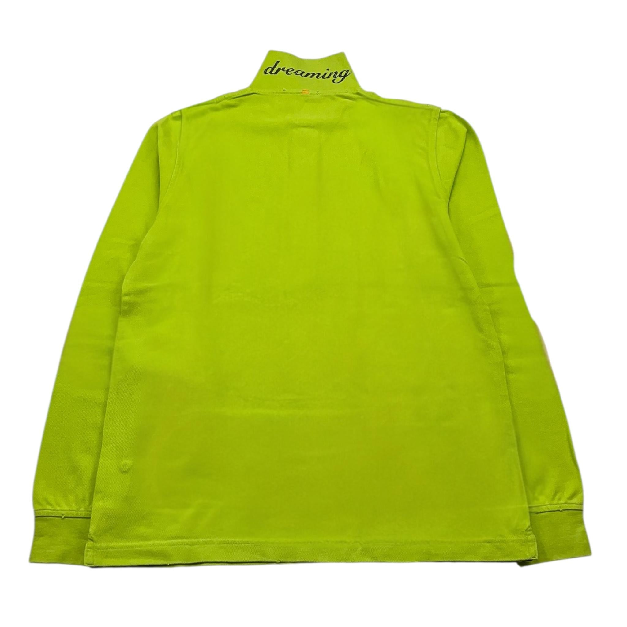 SUN68 polo manica lunga tinta unita Verde per Bambino A40301 VERDE SUN68 