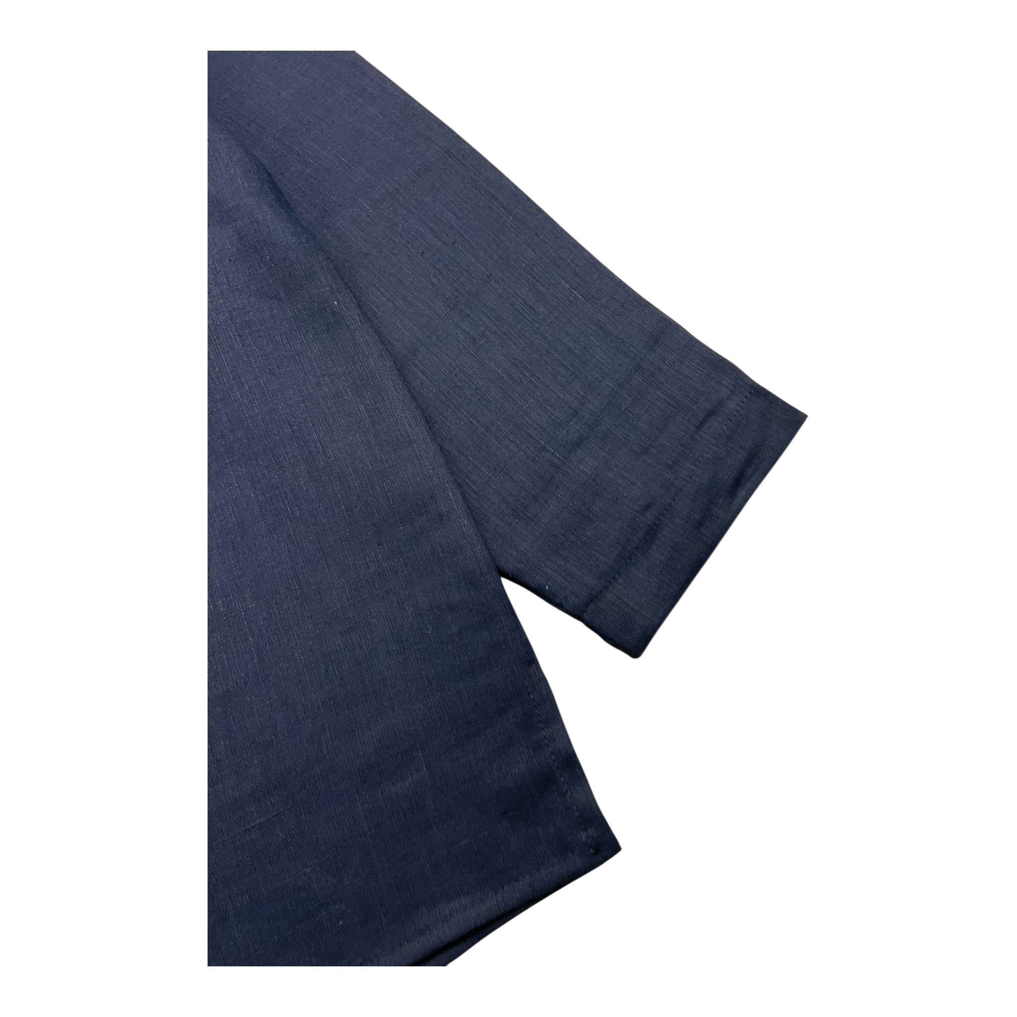 La Stupenderia Camicia Tinta Unita con Manica Lunga per Bambino TCCM75 BLU LA STUPENDERIA 