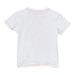 Guess T-Shirt Tinta Unita con Stampa per Bambino N5GI00K8HM4 BIANCO GUESS 