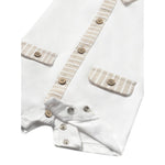 Mayoral Set 2 Pagliaccetti Bicolore per Neonato 1705X BIANCO/BEIGE MAYORAL 