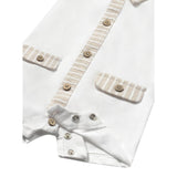 Mayoral Set 2 Pagliaccetti Bicolore per Neonato 1705X BIANCO/BEIGE MAYORAL 