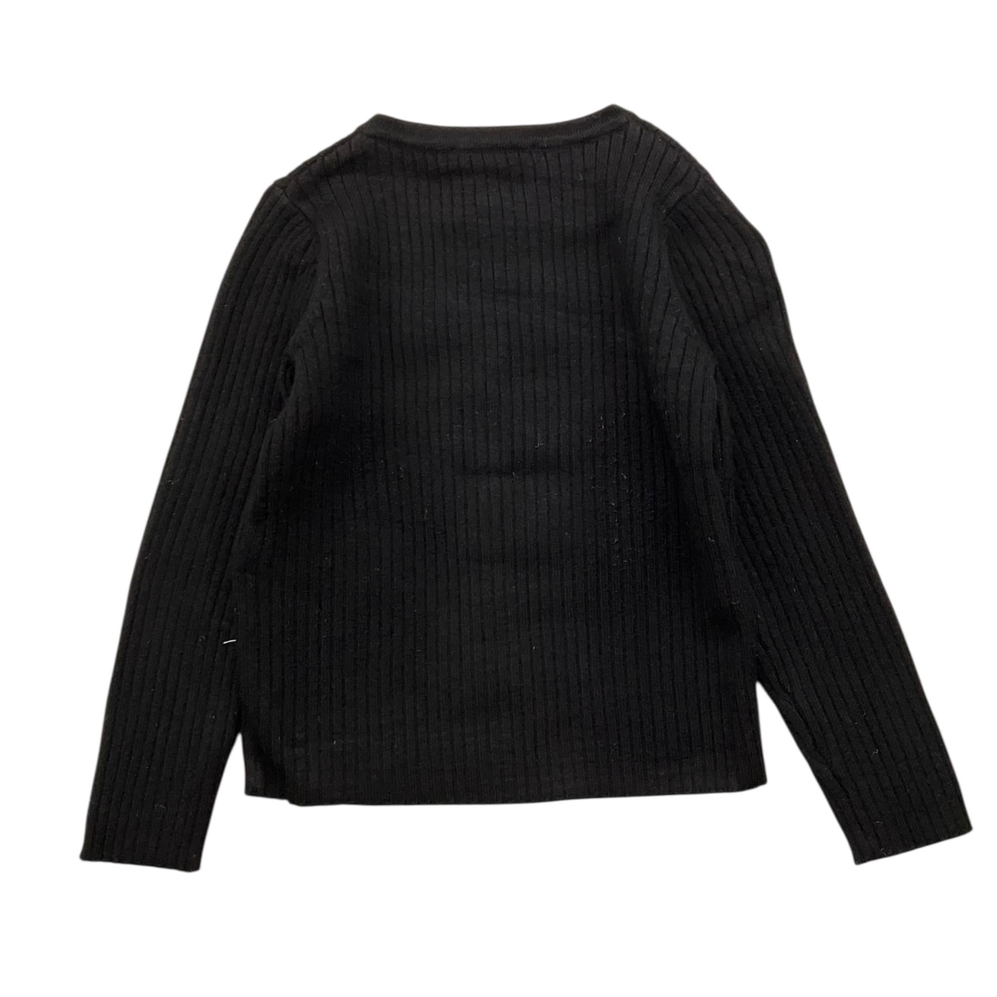 LIU JO cardigan tinta unita con applicazioni fiocchi Nero per Neonata KF4038 NERO LIU JO 