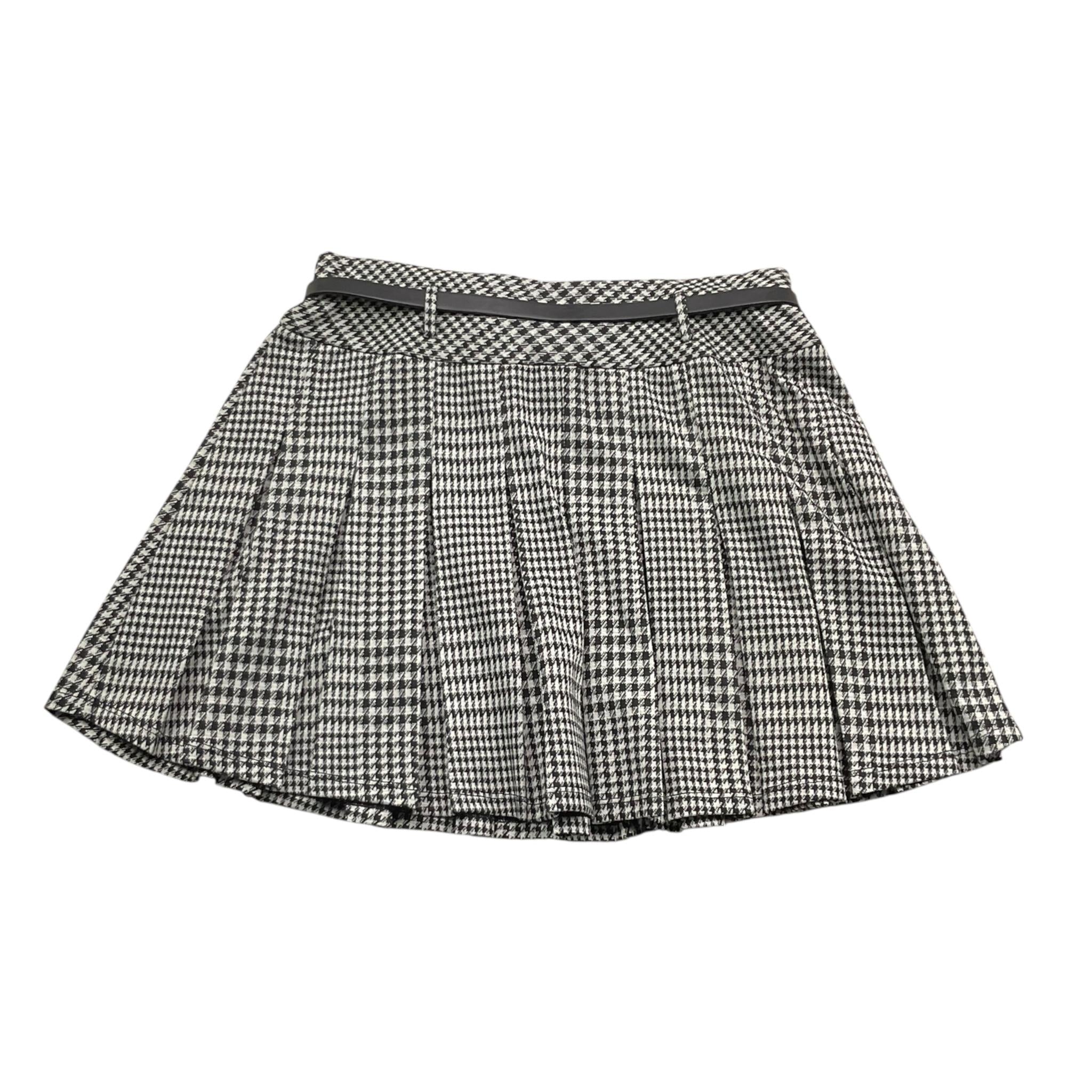 LIU JO gonna tinta unita con microfantasia Bianco per Bambina GF4220 BIANCO LIU JO 