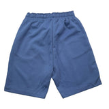Nails Milano Bermuda Solid Color With Elastic Waist Blue For Boys