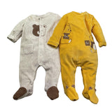 MAYORAL set tutina 2 pezzi manica lunga bicolore Giallo/beige per Neonato 2794 GIALLO/BEIGE MAYORAL 