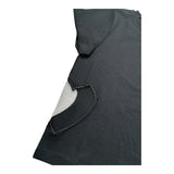 Liu Jo T-Shirt Girocollo Tinta Unita con Applicazione per Bambina GA5067X NERO LIU JO 