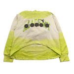 Diadora Felpa Chiusa con Cappucci Asimmetrica per Bambina S4DIJGHS110 VERDE DIADORA 