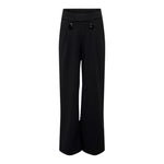 ONLY pantalone tinta unita  modello a palazzo Nero per Bambina 15302374 NERO ONLY 