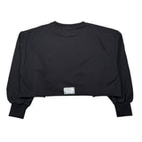 Imperial Felpa Chiusa Modello Crop Tinta Unita per Bambina LB39042G75 NERO IMPERIAL 